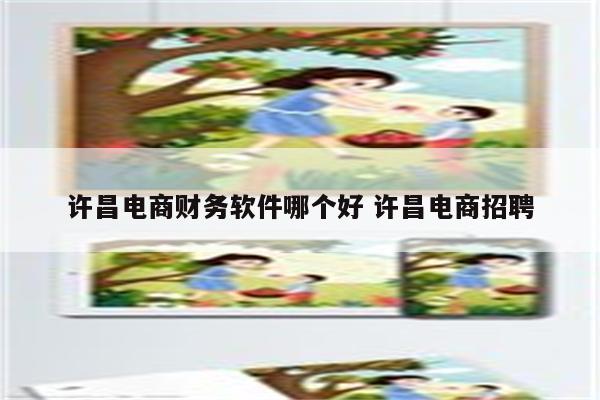 许昌电商财务软件哪个好 许昌电商招聘