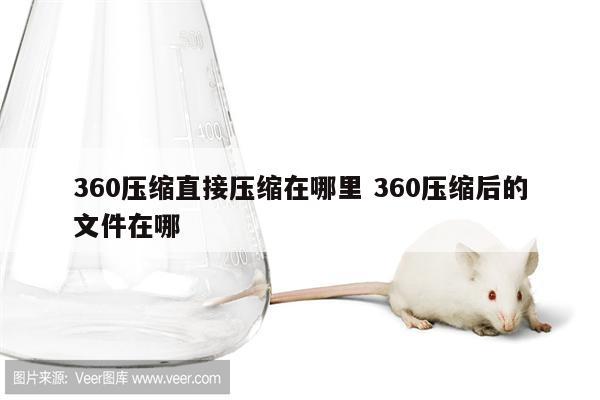 360压缩直接压缩在哪里 360压缩后的文件在哪