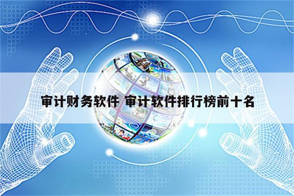 审计财务软件 审计软件排行榜前十名