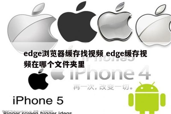 edge浏览器缓存找视频 edge缓存视频在哪个文件夹里