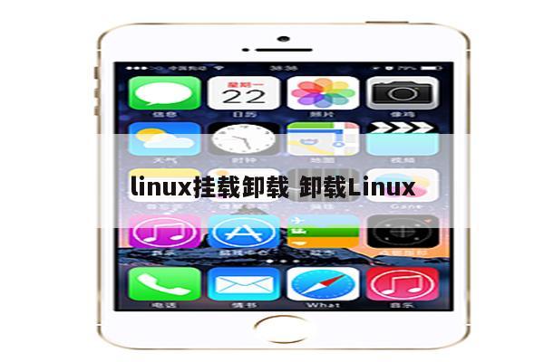 linux挂载卸载 卸载Linux