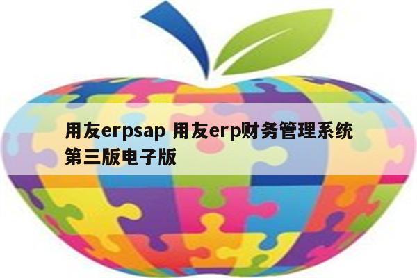 用友erpsap 用友erp财务管理系统第三版电子版