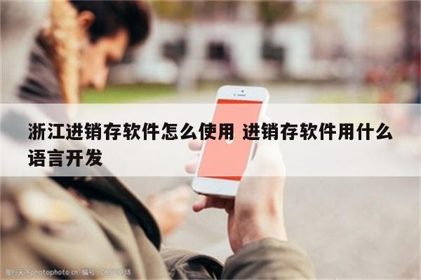 浙江进销存软件怎么使用 进销存软件用什么语言开发