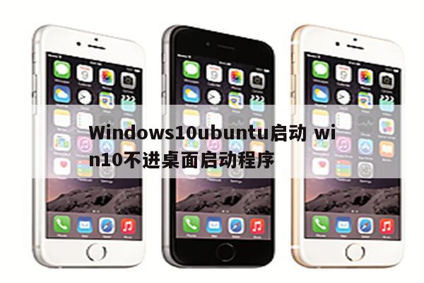 Windows10ubuntu启动 win10不进桌面启动程序