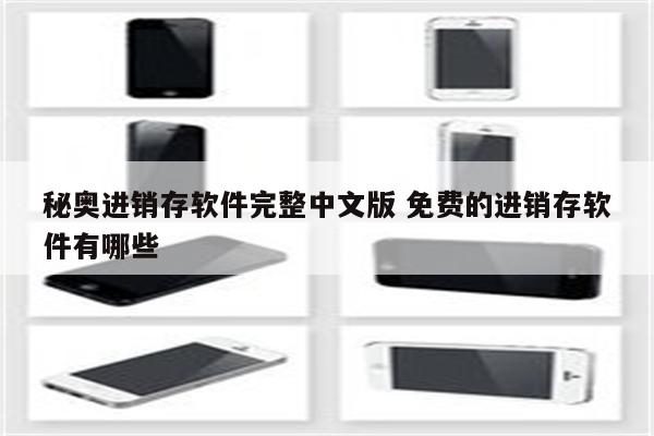 秘奥进销存软件完整中文版 免费的进销存软件有哪些