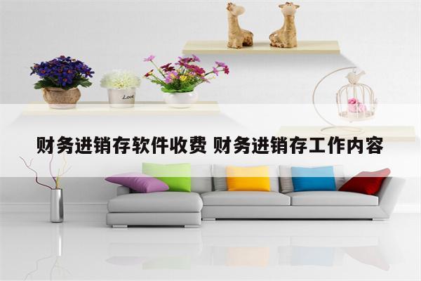 财务进销存软件收费 财务进销存工作内容