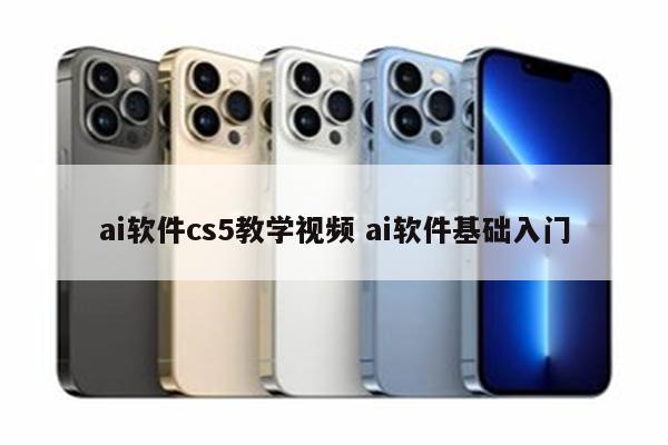 ai软件cs5教学视频 ai软件基础入门