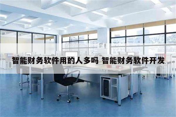 智能财务软件用的人多吗 智能财务软件开发