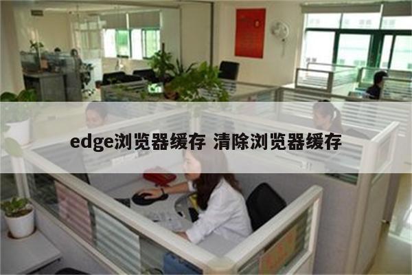 edge浏览器缓存 清除浏览器缓存